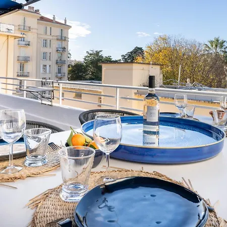 公寓 06az - With Terrace - 10min From Palais 戛纳