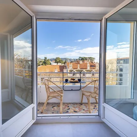06az - With Terrace - 10min From Palais Κάννες